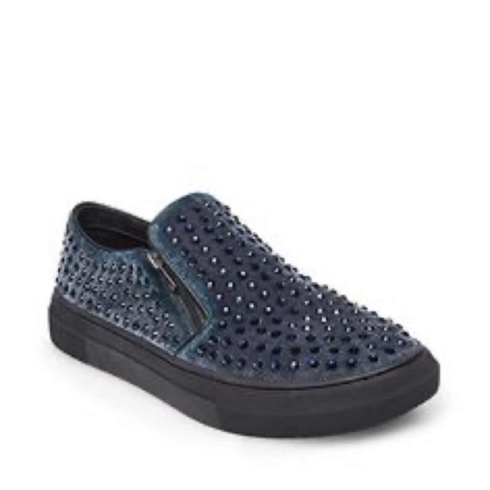 Steve Madden Beam Blue Velvets